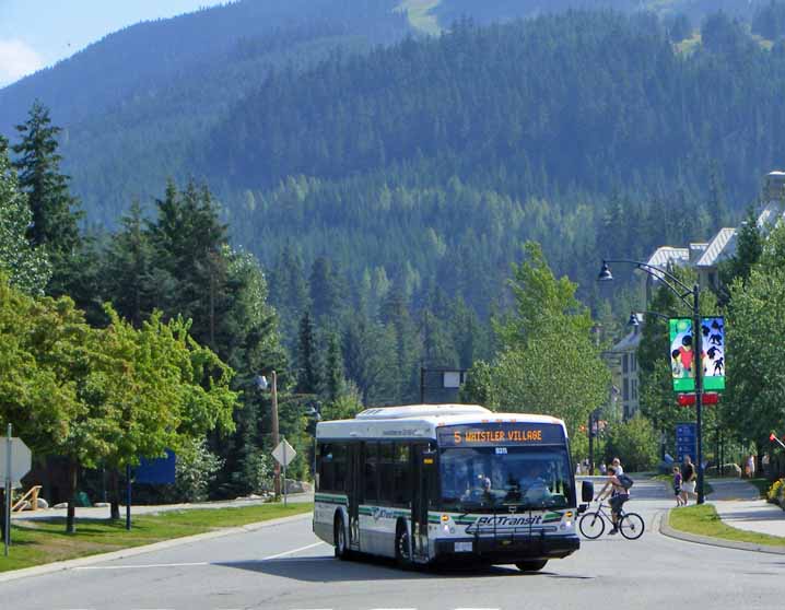 BC Transit Whistler NovaBus 9311